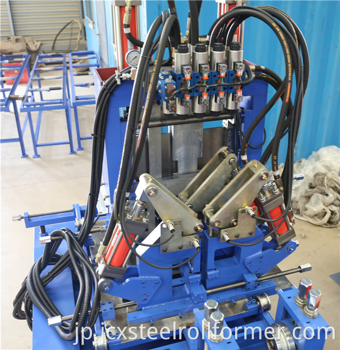 Fully-automatic C To Z Purlin Roll Forming Machine